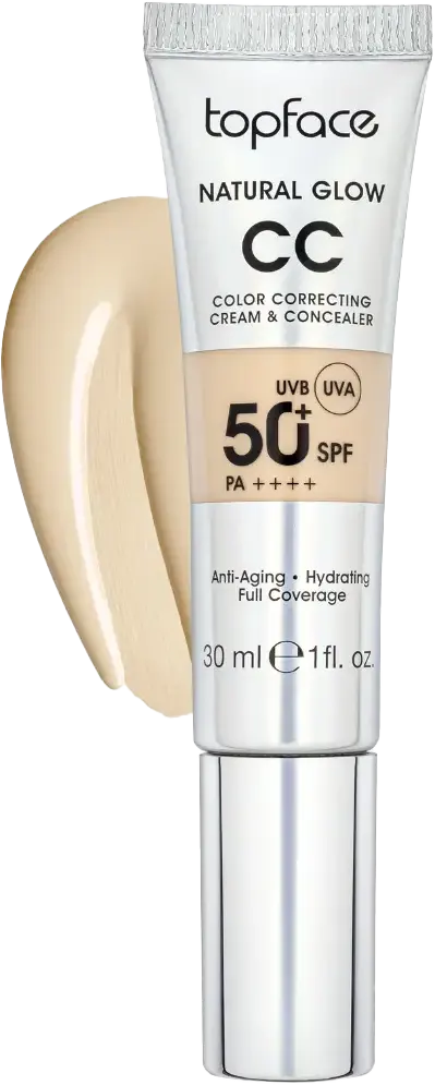 Topface Natural Glow CC Cream & Concealer SPF 50